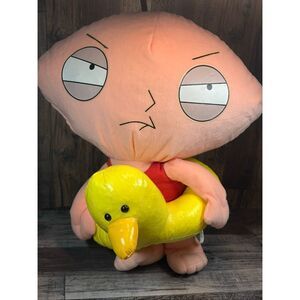 Family Guy Stewie Griffin Plush with Yellow Duck Float | 2007 Twentieth Century